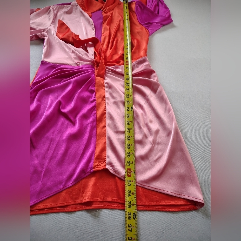 Fashion Nova Bold Red and Pink Apparel Size XL - Picture 5 of 9